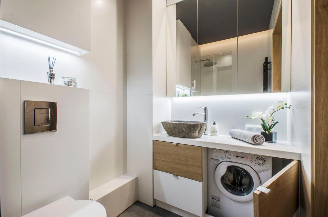 Sky Home- Ilumino Apartment -Centrum, Parking, Klimatyzacja, Dostep Na Kod Łódź Dış mekan fotoğraf
